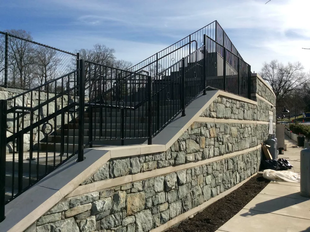 Aluminum rail and closure system designed by Dant Clayton.