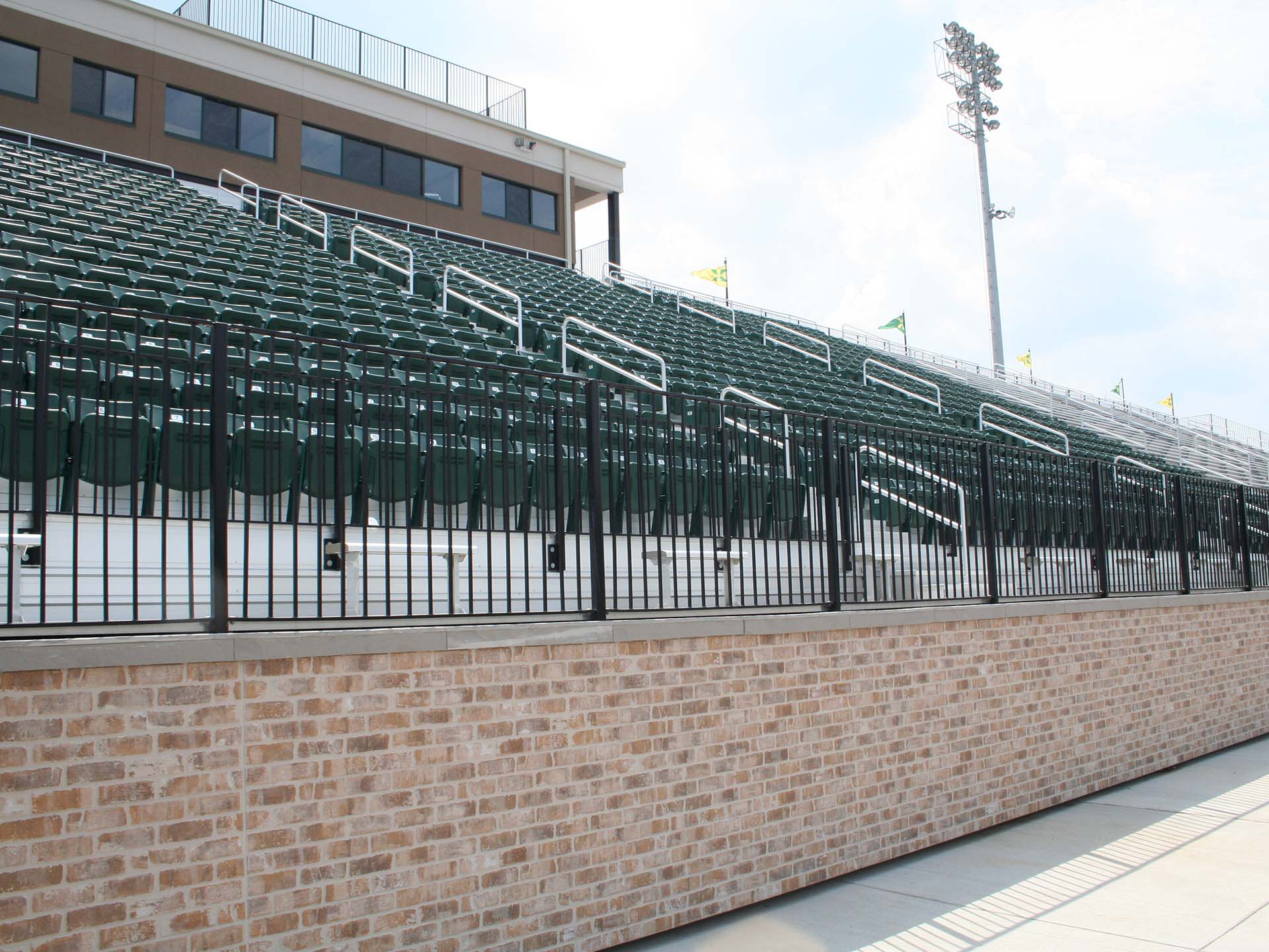 Dant Clayton's stadium design includes premium closure systems.