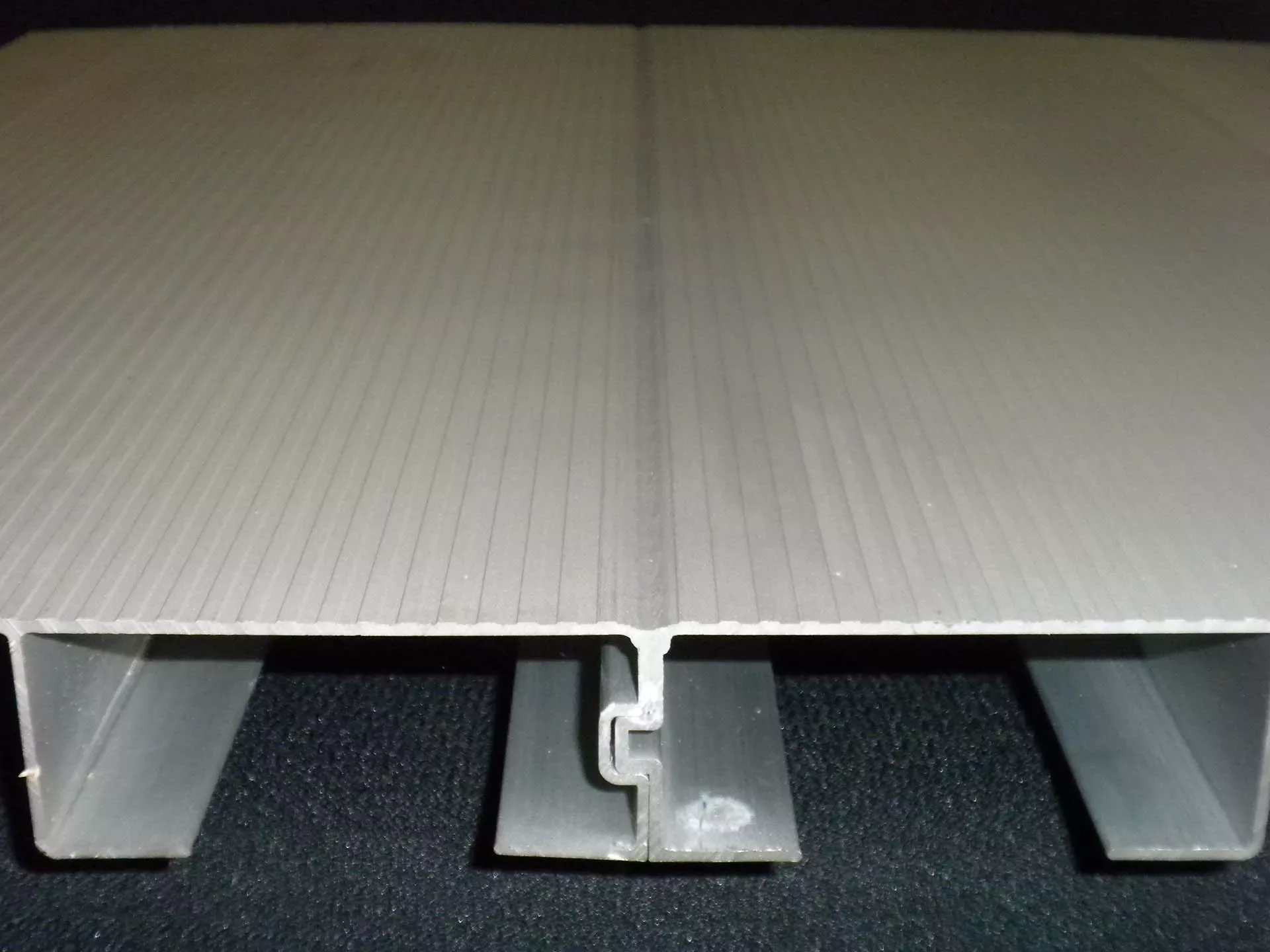 Aluminum decking system created by Dant Clayton.