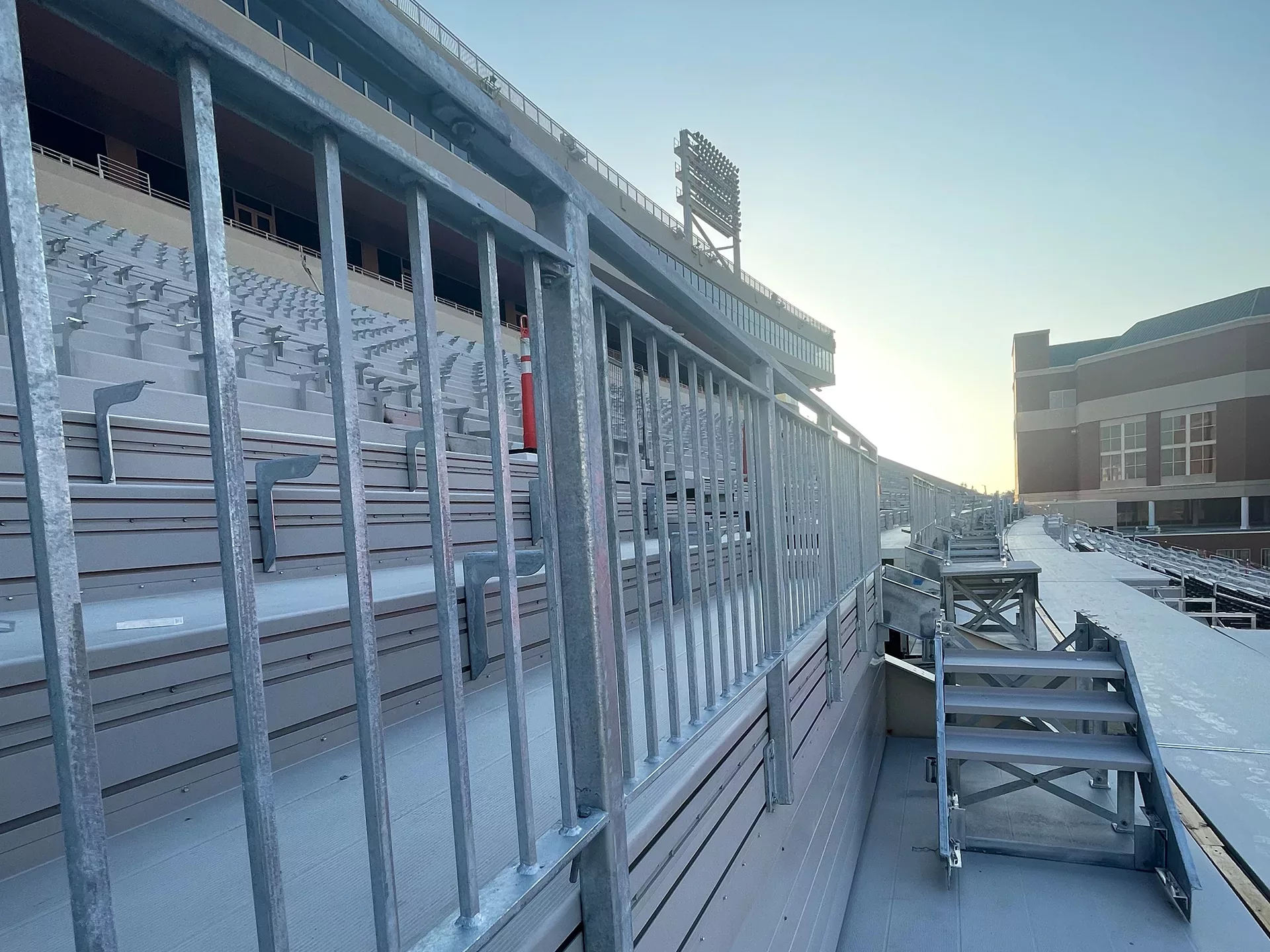 Photo of the Apex Railing system in use.